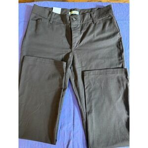 Riders by Lee‎ Instantly Slims You Brown Pants Size 14L Stretch Easy Care NWT!